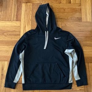 Black Nike Thermafit Hoodie Sweatshirt